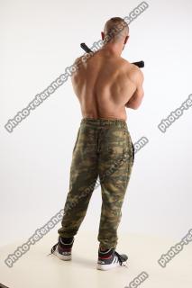 Duncan Standing Pose With Guns